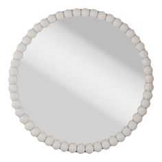 Playful yet understated, the Baria mirror was designed to add texture and character to your space. Available in two colors to meet your style needs. Additional materials: Glass  Wipe Clean Only White Wood Mirror, White Mirror Round, White Heart Mirror, White Bamboo Mirror, White Woven Mirror, Wooden Mirror, Mirror Wall, Cleaning Wipes, Texture