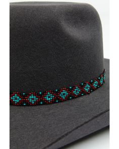 Bead Applique, Cowboy Hat Bands, Beaded Hat Bands, Hat Bands, Handcrafted Boots, Beaded Hat, Southwestern Print, Kings Man, Beaded Headband