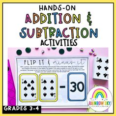 hands on addition and subtraction activities for kids