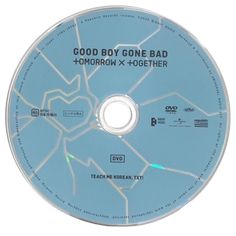 a cd disc with the words good boy gone bad on it