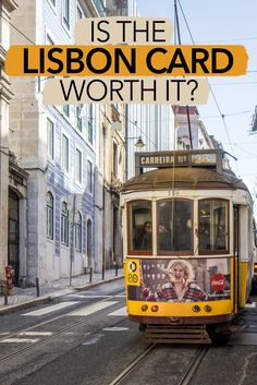 Is the Lisbon Card worth it? Buying the Lisbon Card (Lisboa Card) can save you a lot of money when you're exploring Portugal's capital - but it depends how you use it. Here are my tips for how to use the Lisbon Card, how to save the most money with the Lisbon Card, and whether getting the Lisbon Card is right for you.