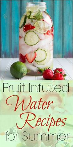 fruit infused water recipes for summer