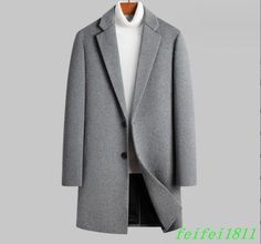 New Hot Sale Fashion Men‘s Male Boy Mens Coats  Overcoats Jacket Outwear Slim fit  Clothes Новый горячий Продажа Мужская мода Мужской Boy мужские Пальто Пальто Куртка пиджаки Тонкий подходят Одежда Specifications:  Material :Blend Size :US XS S M L XL XXL XXXL /Asian M L XL XXL XXXL XXXXL XXXXXL The Tag of The clothes you received  is Marked as Asian Size(Eg : if you Ordered US L=Asian XXL,the tag is XXL) China Item Run small,Suggest you choose next size up Than Usual  If you are not sure about Gray Business Outerwear With Suit Collar, Gray Single Button Outerwear For Business, Gray Single Button Business Outerwear, Gray Outerwear With Single Button And Suit Collar, Single Button Gray Outerwear For Winter, Gray Single Button Outerwear For Winter, Gray Single Button Winter Outerwear, Gray Suit Collar Outerwear For Spring, Business Casual Jacket