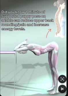 an animated image of a woman doing yoga