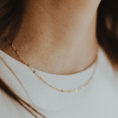 Mia- our rectangle and round dapped link chain looks beautiful worn shorter as a choker chain or longer to shine on her own. This beauty perfectly layers with any of our hand stamped necklaces. •D E T A I L S• -Available in 14k gold filled +sterling silver -Spring clasp included GIVING THIS AS A GIFT? Your jewelry will arrive to you in one of our beautifully branded Mountain Feather gift boxes, perfect for gift giving! I provide one gift box for every three items purchased, if you need additiona Minimalist 14k Gold-filled Figaro Chain Necklace, Everyday 14k Gold Filled Oval Link Necklace, Everyday 14k Gold-filled Oval Link Necklace, Dainty Figaro Chain Necklace, Minimalist 14k Gold Filled Oval Link Necklace, Dainty 14k Gold Necklace With Rectangular Links, Dainty 14k Gold Filled Necklace With Rectangular Links, Everyday 14k Gold Bar Necklace With Delicate Chain, Dainty Tarnish-resistant Necklace With Rectangular Links