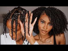 Perfect Twist Out for Natural Hair, 2-Strand vs. 3-Strand Technique - YouTube Loose Face Fat, Curled Ponytail Hairstyles, 2 Strand Twist, Two Strand Twist Hairstyles, Virat Kohli Hairstyle, Hair Doos, 3 Strand Twist, Curled Ponytail, Tapered Natural Hair