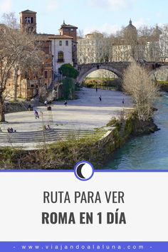 ¿Solo tienes un día para conocer la ciudad? Conoce los lugares más importantes de Roma con esta ruta de un día. #roma #rutaroma #romaenundia