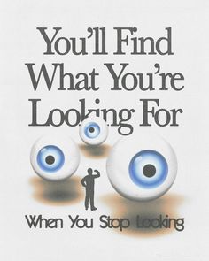 an advertisement for eyeballs with the words you'll find what you're looking for