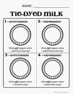 a diagram showing how to use the name tie - d'ed milk