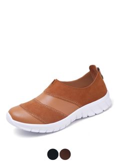 Yusuf Women's Loafer Slip-On Leather Fall Fashion Flat Shoes | Ultrasellershoes.com – Ultra Seller Shoes Casual Beige Slip-ons For Fall, Spring Beige Slip-on Sneakers With Rubber Sole, Comfortable Suede Slip-ons For Spring, Beige Slip-ons With Rubber Sole For Fall, Comfortable Brown Slip-on Sneakers For Spring, Brown Suede Slip-ons For Spring, Brown Slip-on Sneakers For Summer, Summer Brown Slip-on Sneakers, Fall Slip-on Sneakers