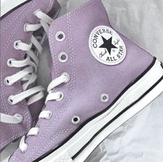 Lilac Converse Outfit, Pink Converse Aesthetic, Lilac Converse, Jordan Rose, Riley Matthews, Converse Aesthetic, Purple Converse, Dr Shoes