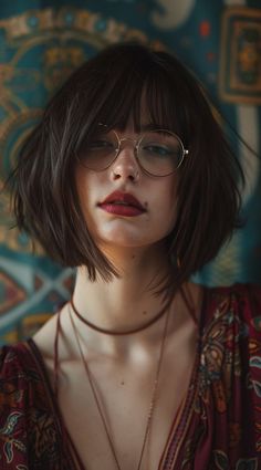 24 Short Hairstyles with Wispy Bangs: Trendy Ideas You’ll Love Bangs Asian, Wispy Bangs, Work Hairstyles, Short Hairstyles, Hairstyles With Bangs, For Hair