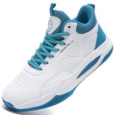 PRICES MAY VARY. ★【Breathable Synthetic Leather Upper】 Basketball shoes for men, Lightweight soft upper offers flexibility. ★【Anti slip Rubber Sole】 Mens basketball shoes, rubber outsole with its distinct anti-skid, comfortable and well wear-resistant. ★【Comfortable Insole】 Breathable Insole, thick,you can keep your shoes dry and comfortable after long time walking or exercise. ★【Protective and Support】 Basketball Shoes for Men and Teen Boys, High top shoes style, attached ankle closely，Protecti Shoes For Men Sneakers, Basketball Shoes For Men, Mens Basketball Shoes, Gifts For Teen Boys, Men Sneakers, Basketball Sneakers, Gym Shoes, High Top Shoes, Outdoor Shoes