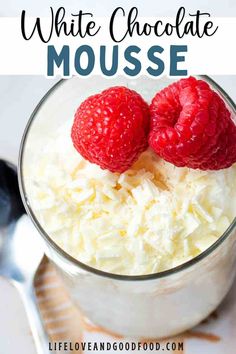 If you're looking for an elegant yet simple dessert that will impress, this White Chocolate Mousse is your go-to. With just three ingredients—white chocolate, heavy cream, and vanilla extract—you can whip up a smooth, creamy treat that feels like a gourmet indulgence. White Chocolate Mousse, Simple Dessert, Easy Grilling, Butter Cheese, Tailgate Food, Smoker Recipes, Chocolate Pudding, Amazing Recipes