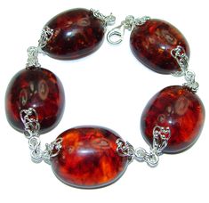 Handmade Unique 925 Sterling Silver bracelet with unique one of a kind Amber,  20.90 grams of marvelous handcrafted jewelry design. Only one piece availble ready to ship! It's unique worldwide bracelet - simply piece of art in world of fine jewelry. Beautiful multicolor Amber .925 Sterling Silver handcrafted  Bracelet  BRACELET DETAILS: Weight: 20.90g; Material: Sterling Silver; Main stone: Amber; Width (widest section): 7/8 inch; Inner circumference: 7 - 7  1/4 inch; Clasp: Lobster-claw labs; S Unique Handmade Bracelets For Formal Occasions, Unique Handmade Formal Bracelets, Handmade Spiritual Bracelets For Formal Occasions, Multicolor Artisan Sterling Silver Bracelets, Artisan Multicolor Sterling Silver Bracelets, Oval Handmade Bracelets For Gifts, Unique Formal Bracelets With Sterling Silver Clasp, Handmade Multicolor Sterling Silver Bracelet, Handmade Sterling Silver Bracelet For Formal Occasions