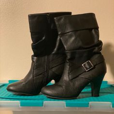 Women’s Heel Boots. Never Worn Visual Archive, Costume Inspo, Pretty Shoes, Dream Shoes, Teenage Fashion Outfits, Heel Boots, Shoes Fashion, Shoes Heels Boots, Dream Wardrobe