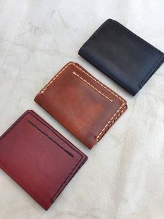 Personalized leather Cardholder/ vegetable tanned leather/ business cardholder/ slim cardholder/card-holder/ personalization gift/ groomsmen Minimalist Card Wallet, Cardholder Wallet, Mens Card Holder, Leather Cardholder, Vegetable Leather, Hand Wax, Wallet Gifts, Leather Wallets, Card Holder Wallet