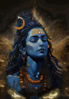 Har Har Mahadev Digital illustration of Mahadev  #shivratri Mahadev Digital Art, Mahadev Smile Face Wallpaper, Mahadev Parvati Photo, Meaning Full Painting, Mahadev Painting Canvas, God Shiva Drawing, Shiv Illustration, Mahadev Illustration, Lord Shiva Illustration