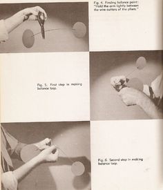 instructions on how to use scissors for sewing and knitting with the help of two hands