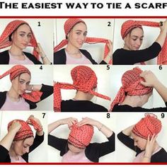 How To Tie My SINAR TICHELHow to wrap a head scarfHair | Etsy Jewish Headcovering, Tie A Scarf, Mode Turban