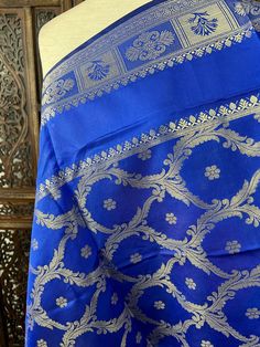 Gorgeous Blue Soft Banarasi Dupatta. Dupatta is Soft and will add beauty to any Outfit. Makes a Perfect Gift! Item: Dupatta Color : Blue Fabric : Banarasi Silk (Not Pure Silk) Work : Zari Weaved with tassels Size : Full Size Dupatta Length of the Dupatta : 92 inches approx. Width of the dupatta : 35 1/2 inches (Approx.) Benarasi Dupatta, Designer Dupatta, Kids Ethnic Wear, Banarasi Dupatta, Blue Soft, Blue Fabric, Pure Silk, Gift Item, Pajama Set