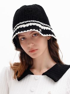 Composition : Cotton 82% Regenerated cellulose fiber 18%Country of Origin : KOREA Cellulose Fiber, Bucket Hat Black, Bucket Hat, Accessories Hats, Composition, Women Accessories, The Originals, Hats, Black