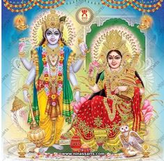 lord and goddess in hindu art