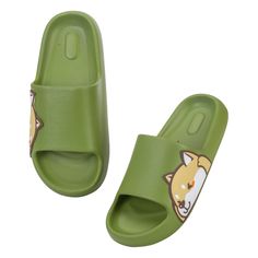 PRICES MAY VARY. 【High-quality Materials & Fine Craftsmanship】: The cloud slippers slides for women is made of lightweight and durable EVA material, which is ultra-light and non-slip. The open toe design allows air to circulate, so you don't have to worry about your feet getting hot and sweaty. 【Unique Elements of Dog Pattern】: The house slippers are suitable for everyone, regardless of gender or age. Family members can cook, clean, and play games together at home wearing non-slip smiling slippe Frog Slippers, Gym House, Cloud Slippers, Pool Shower, Shower Shoes, Slider Sandals, Slides For Women, Slides Slippers, Couple Shoes