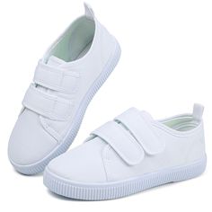 PRICES MAY VARY. Unparalleled breathability and comfort: Our toddler white canvas shoes boast an innovative design that prioritizes superior breathability, ensuring your toddlers' feet remain cool, dry, and blissfully comfortable. Advanced slip-resistant outsole for enhanced safety: At the core of our commitment to your child's safety is the incorporation of an advanced slip-resistant outsole in our shoes. This feature provides impeccable traction, enabling toddlers to maintain balance and signi White Canvas Shoes, Shoes For Kids, Lightweight Sneakers, Slip And Fall, Kids Luggage, Kids Sneakers, Innovative Design, White Canvas, Pharmacy Gifts