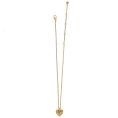 This heart motif pedant necklace inspired by jewelry artisans of Taxco, Mexico, is designed to layer and mix with the rest of the Contempo Collections. Collection: Contempo Color: Gold Closure: Lobster Claw Length: 16" - 20" Adjustable Pendant Drop: 3/4" Finish: Gold plated Style: #JM7527 Brighton Shops, Spring Handbags, Petite Necklace, Silver Cleaner, Heart Motif, Brighton Jewelry, Handbag Charms, Jewelry Cleaner, Jewelry Case