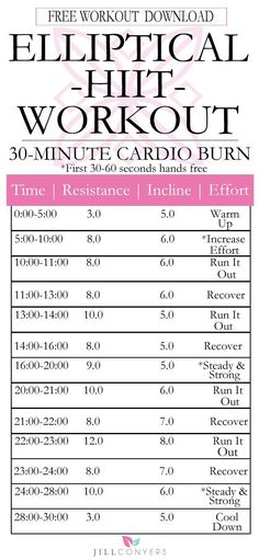 the free printable workout plan for women is shown in pink and white, with text that