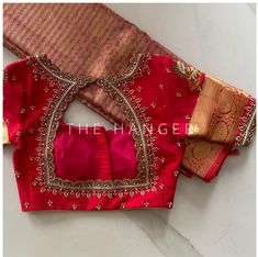 Blouse Inspiration, Brocade Blouse Designs, Boat Neck Blouse Design, Blouse Designs Catalogue