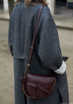 Balenciaga Dress, Gray Coat, Not Meant To Be, It Bag, Feminine Blouses, Winter Beauty, Paris Street Style, Paris Street, A Mirror