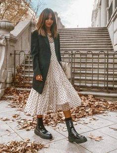 Clothes Tips, Outfits Dressy, Stylish Clothes, Pretty Clothes, Polka Dress, Fashion Mistakes, 10 Pounds, Winter Clothes