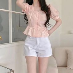 Female Shirt, Western Work, Casual College Outfits, Kawaii Fashion Outfits, Outfits For Women