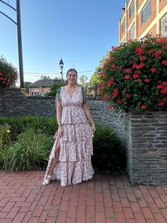 Details: Tiered Halterneck Floral Maxi Dress 100% Poly Fall Wedding Guest, Cropped Jumpsuit, Graphic Apparel, Festival Wedding, Floral Maxi, Dress 100, Floral Maxi Dress, Tee Shop, Sweater Shop