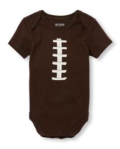 Baby Boys Short Sleeve Football Graphic Bodysuit Bodysuit Baby Boy Football, Football Onesie, Boys Football, Newborn Onesies, Brown Babies, Baby Boy Fashion, Long Sleeve Onesie, Big Fashion, Baby Boy Newborn