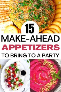 the top ten appetizers to bring to a party