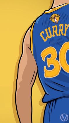 a man wearing a jersey that says curry's 30 on the front and back