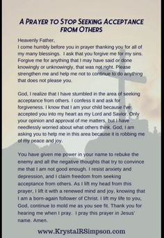 an image of a prayer for someone to pray