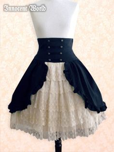 innocent world Innocent World, Vestidos Retro, Steampunk Costume, Skirt Skirt, Costume Outfits, Steampunk Fashion, Lolita Dress, Gothic Lolita, Lolita Fashion