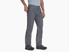 The legendary RYDR™ introduced an innovative groundbreaking articulated design that created a new standard for those that live life on the move. Rugged Outdoor Cotton Jeans, Outdoor Cotton Jeans With Five Pockets, Mens Rugged, Fun Pants, New Pant, Lower Leg, Pants For Men, Dark Khaki, Classic Jeans