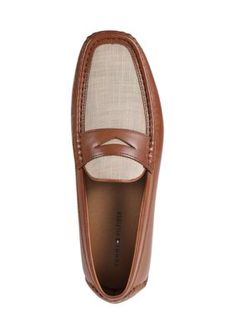 Preppy and sophisticated, these loafers from Tommy Hilfiger are a dapper pick for anything from casual outings to business dinners. | Tommy Hilfiger Men's Anikot Driver Loafers, Brown, 11M Semi-formal Brown Tassel Loafers With Rubber Sole, Brown Slip-on Loafers Medium Width, Loafers Brown, Brown Loafers With Rubber Sole, Medium Width, Tommy Hilfiger Man, Tommy Hilfiger, Loafers, 10 Things