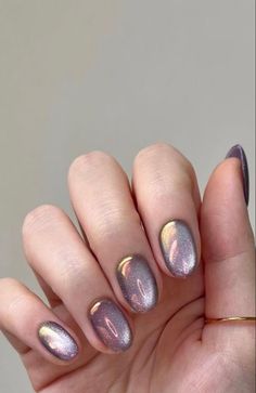 Summer Cat Eye Nails, Nail Designs Trends, Best Nail Designs, Aurora Nails, Velvet Nails, Eye Nails, Galaxy Nails, Metallic Nails, Cat Eye Nails