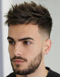 #fashion # mensfashion # menswear # mensstyle #streetstyle # style #outfit # mode homme # grooming # hair Dapper Haircut, Hairstyles Undercut, Spiky Hairstyles, Low Fade Haircut, Men Hairstyle, Mens Haircuts, Beard Hairstyle, Spiky Hair