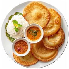 a white plate topped with different types of food