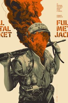 Mondo ha sacado varios posters de películas de Kubrick y HOLY FUCK:pic.twitter.com/rhlFJwu3fY Metal Jacket, Movie Artwork, Full Metal Jacket, Cover Wattpad, Septième Art, Film Poster Design, Movie Posters Design, Clockwork Orange, Space Odyssey