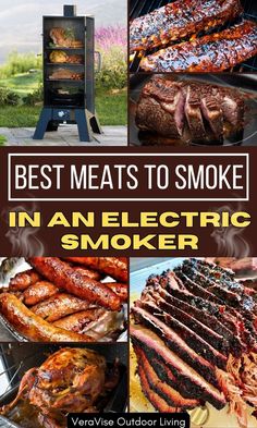 Best Meats To Smoke In An Electric Smoker Indoor Smoker Recipes, Smoker Jerky, Electric Smoker Recipes, Roasted Recipes, Indoor Smoker, Gas Grill Recipes