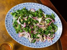 Sardines & Lemongrass salad Lemongrass Salad, Pine Nuts Pasta, Cilantro Recipes, Linguine Recipes, Spicy Salad, Tiny Fish, Best Salad Recipes