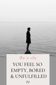 Why you're feeling unfulfilled in life Feeling Unfulfilled Quotes, No Joy In Life, When Your Feeling Down, Unfulfilled Quotes, How To Feel Alive, How To Feel Alive Again, Feeling Unfulfilled, Empty Quotes, Feeling Stuck In Life